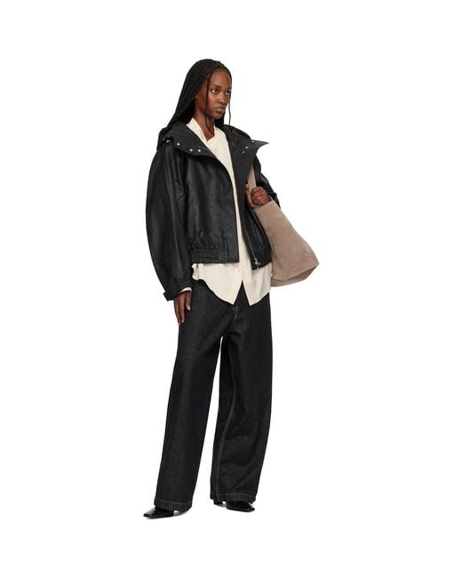 Studio Nicholson Black Cabot Jacket