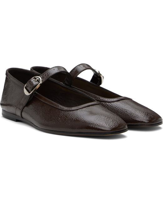 Le Monde Beryl Ballet Mary Jane Ballerina Flats in Black | Lyst