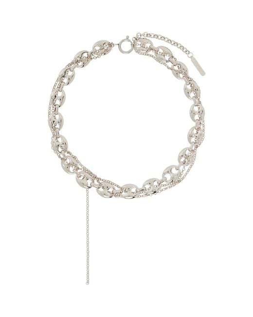 Justine Clenquet Metallic Rocio Necklace