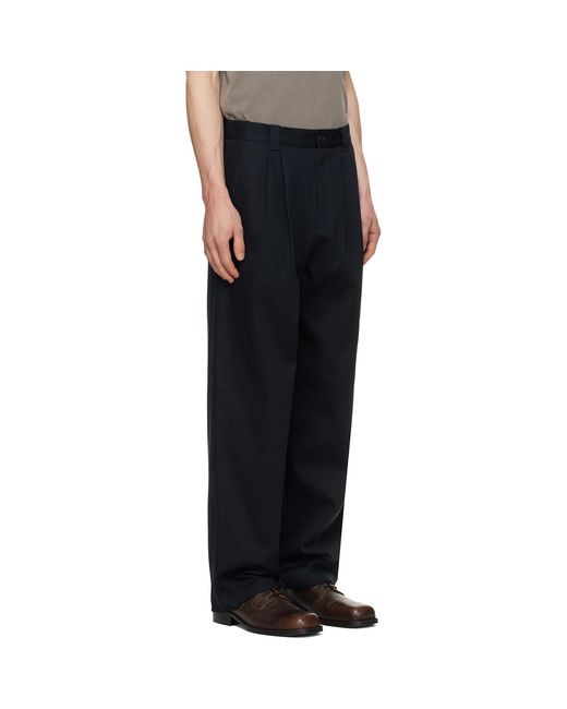 A.P.C. Black Ricky Trousers for men