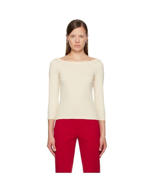 Flore Flore Red Off- Steffi T-Shirt