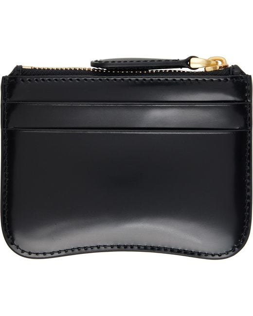 AMI Black Paris Paris Zipped Card Holder