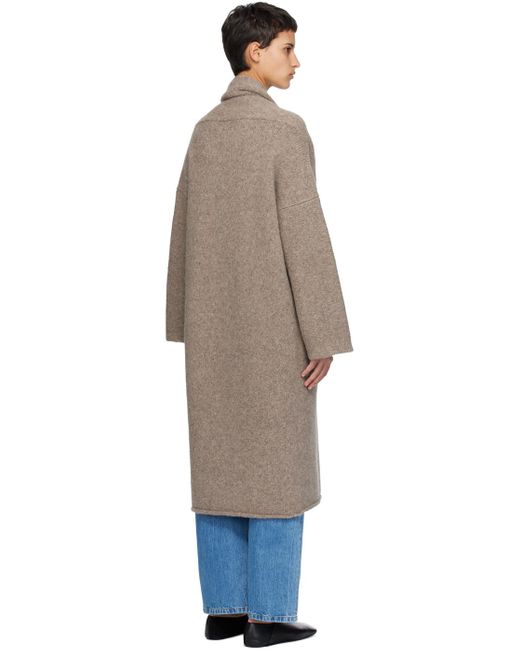 Lauren Manoogian Shawl Cardigan in Blue Lyst Canada