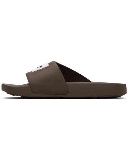 Givenchy Black Rubber Label Mule Slides for men