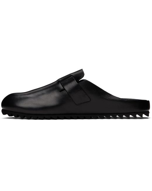 Officine Creative Black Agorà 004 Loafers for men