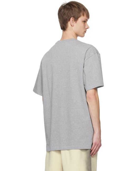 Y. Project Gray Pinched T-shirt for men