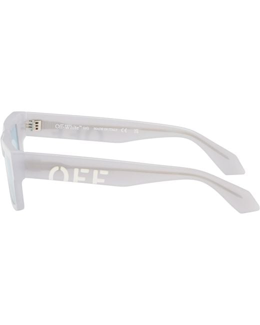 Off-White c/o Virgil Abloh Blue Montgomery Sunglasses for men