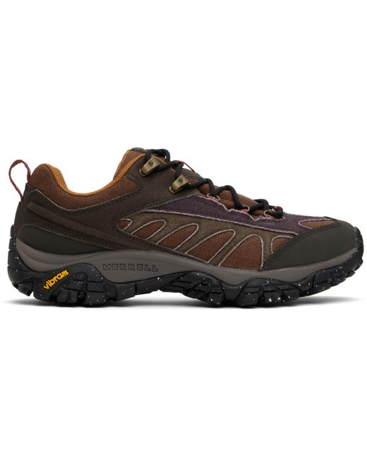 Merrell Black Khaki & Moab 2 Mesa Luxe Eco Sneakers for men