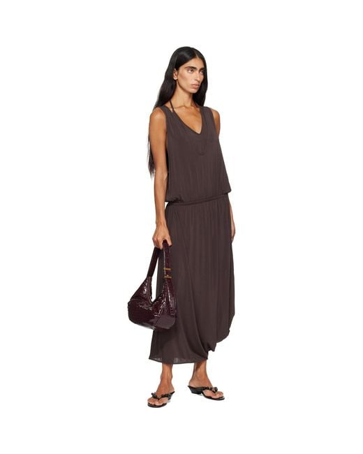 Rag & Bone Purple Burgundy Hudson Leather Bag