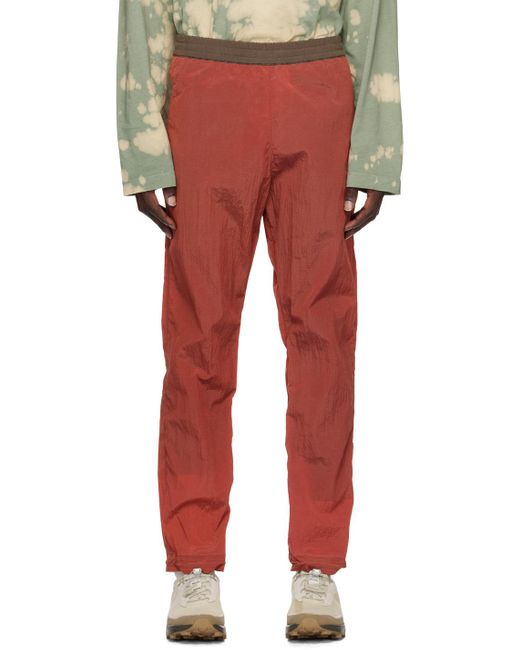 RANRA Red Two-tone Trousers for men