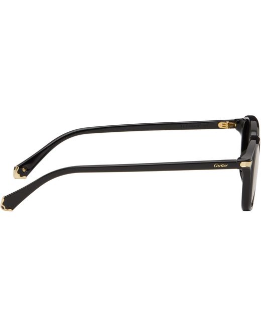 Cartier Black Contemporary Signature C Sunglasses for men