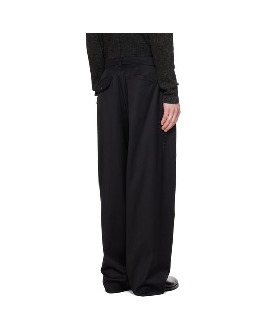 MMIC Black Morrison Trousers for men