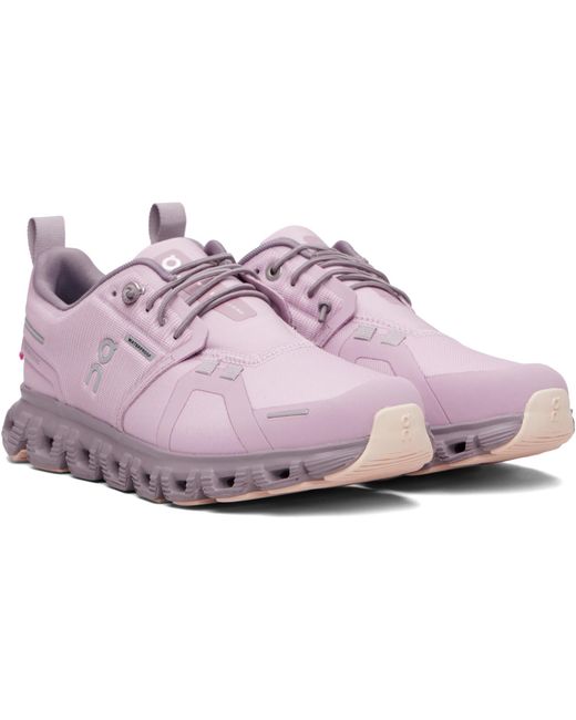 On Shoes Black Cloud 6 Waterproof Sneakers