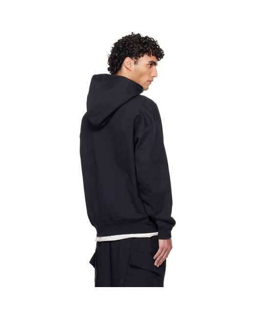 Y-3 Black Ft Hoodie for men