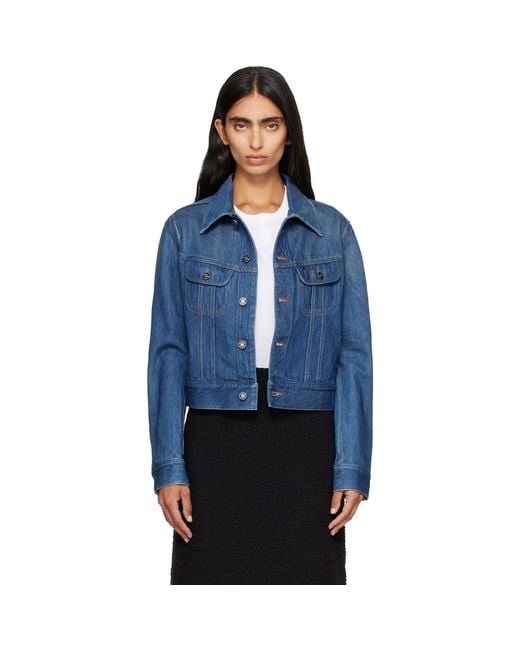 Givenchy Blue Regular Denim Jacket