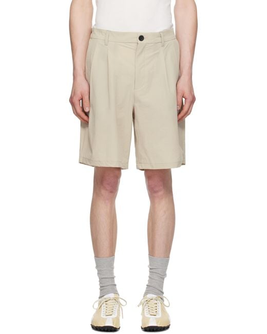Norse Projects Natural Benn Travel Light Shorts for men