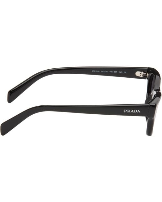 Prada Gray Pr C08S Sunglasses