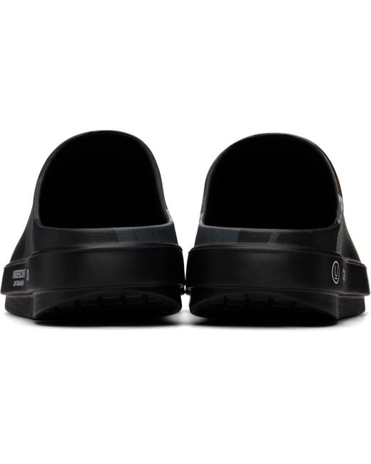 Undercover Black Oofos Edition Uc1F4F04 Loafers for men