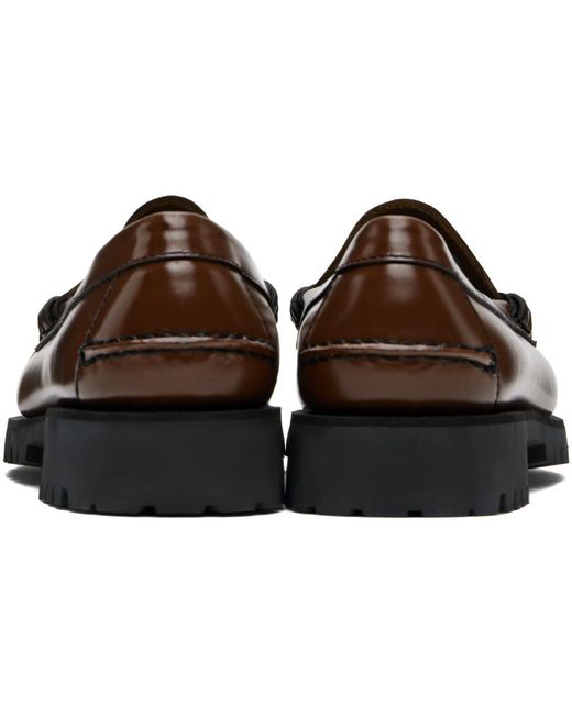 Sebago Black Dan Lug Loafers for men