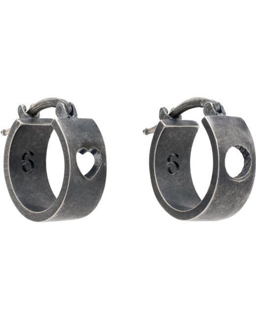 Maison Margiela/シルバー Industrial ピアス MM6 Maison Margielaのシルバー Industrial ピアスがセール中