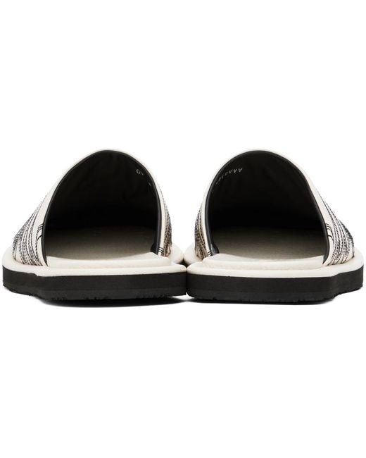 ANDERSSON BELL Black Off- Western Mules for men