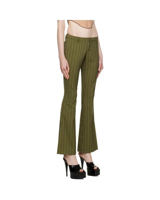 Miaou Green Thea Pants