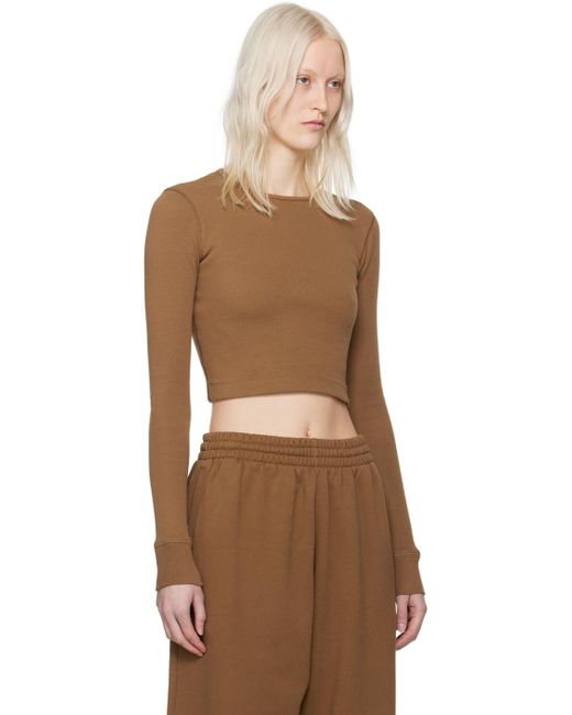 Wardrobe NYC Black Hailey Bieber Edition Hb Long Sleeve T-Shirt