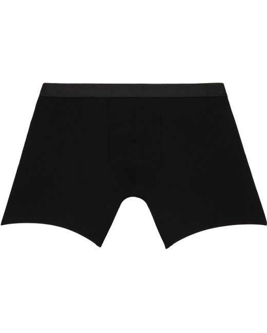CDLP Black Three-Pack Long Boxer Briefs for men
