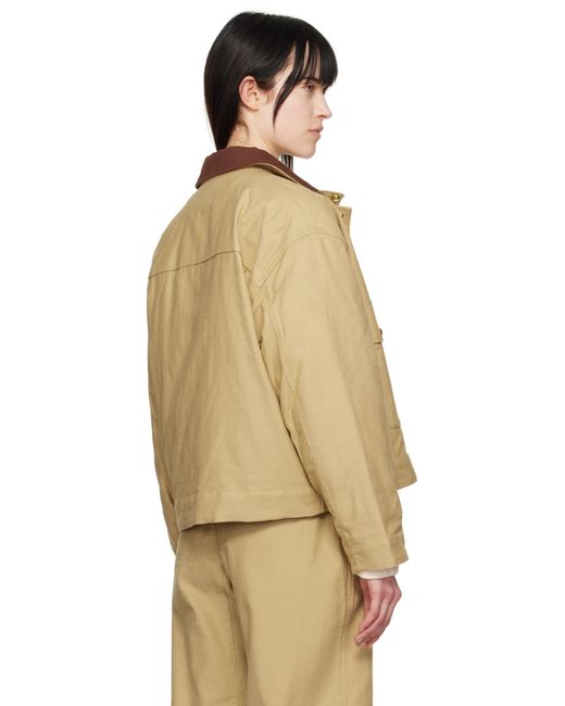 Rag & Bone ベージュ Nonie 2-In-1 コットンツイル ジャケット Natural