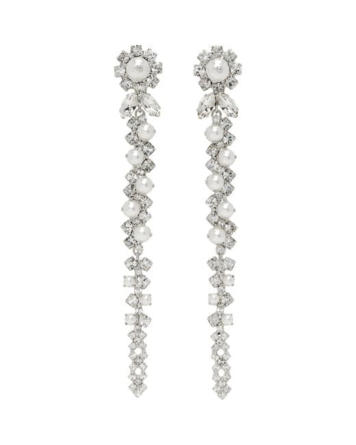 Simone Rocha Black Drip Earrings