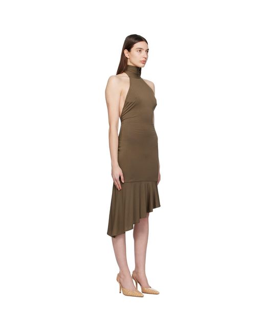 Miaou Black Karina Midi Dress