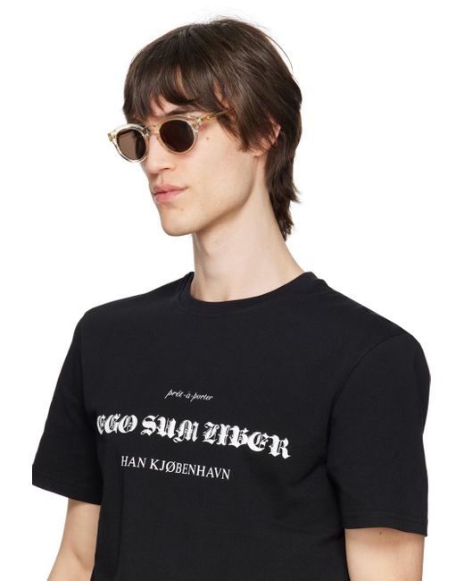 Han Kjobenhavn Black Dan Sunglasses for men