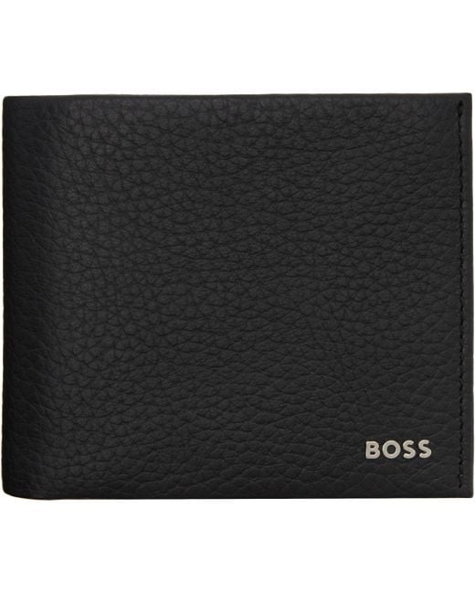 Boss Black Bifold Wallet for men