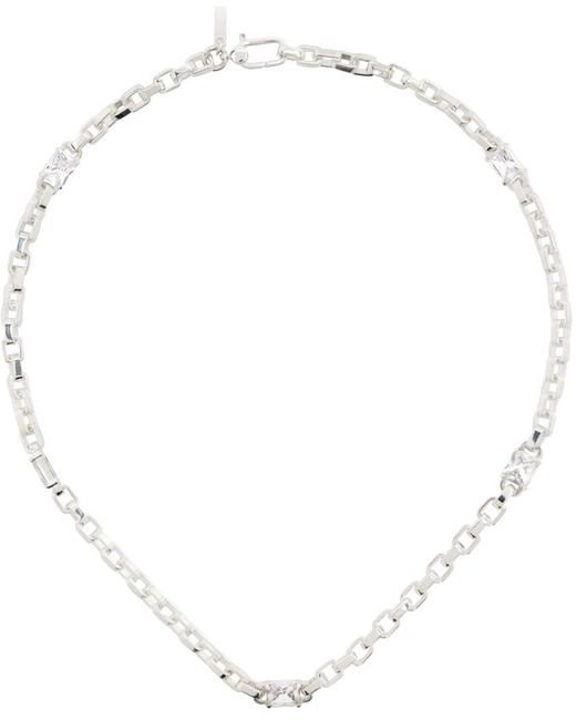 Hatton Labs Natural Solitaire Chain Necklace for men