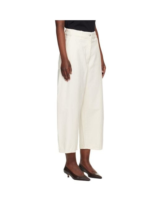 Studio Nicholson Black Off- Chalco Jeans