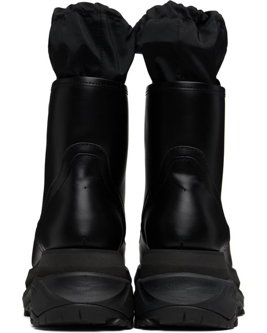 【関税込み】sacai ブラック ジップアップ ブーツ Sacai ブラック ジップアップ ブーツ ブラック | Lyst