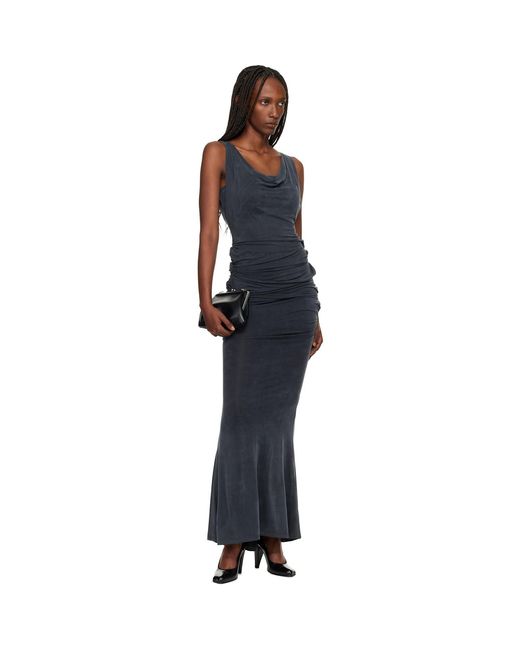 Vivienne Westwood Black Liz Jersey Maxi Dress