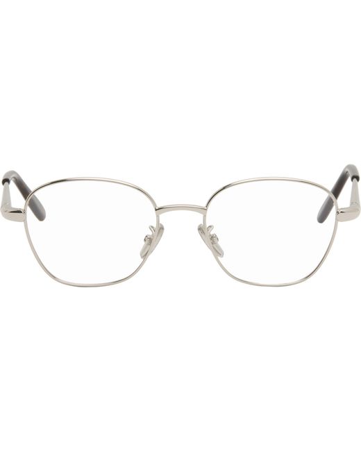 Lunettes Argentées À Monture Fine Loewe pour homme en coloris Black