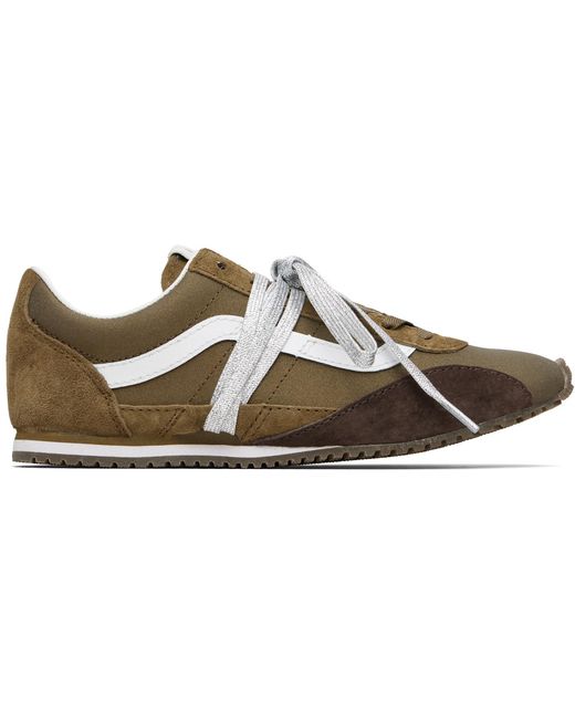 Vans Black Khaki Super Lowpro 'Serio' Sneakers