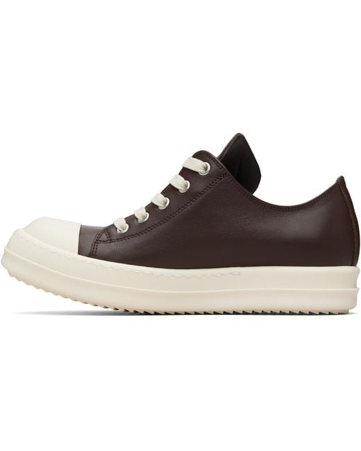 Rick Owens Black Temple Extreme Low Sneakers
