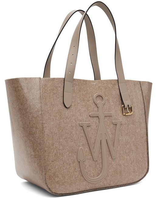 J.W. Anderson Natural Taupe Belt Tote for men
