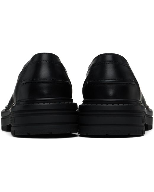 メンズ Versace ブラック Adriano レースアップダービー Black