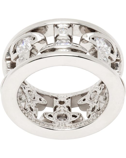 Vivienne Westwood Metallic Cheshire Ring for men