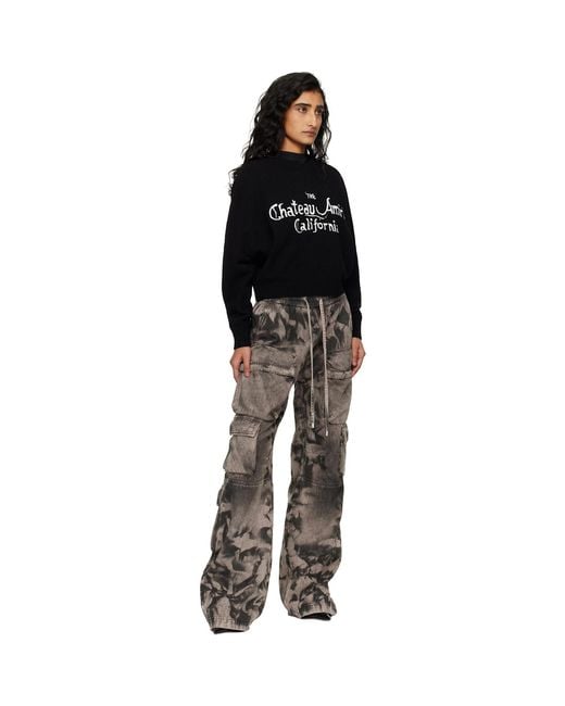 Amiri Black Chateau Sweater