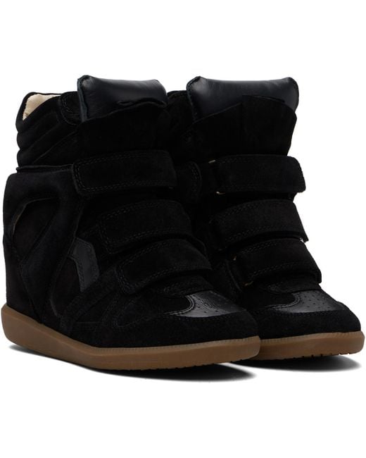 Isabel Marant Black Bekett Sneaker