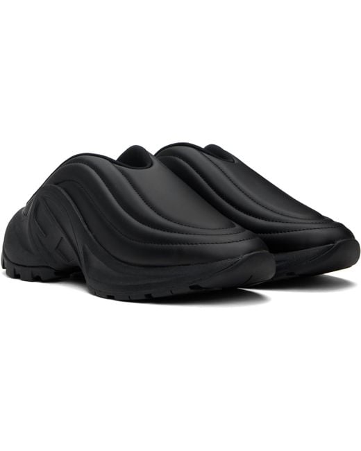 DIESEL Black S-D-Runner X Sneakers