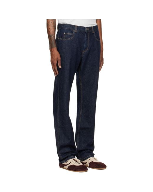 Isabel Marant Blue Lewys Jeans for men