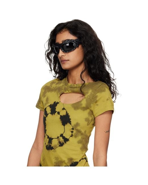 OTTOLINGER Black Twisted Sunglasses