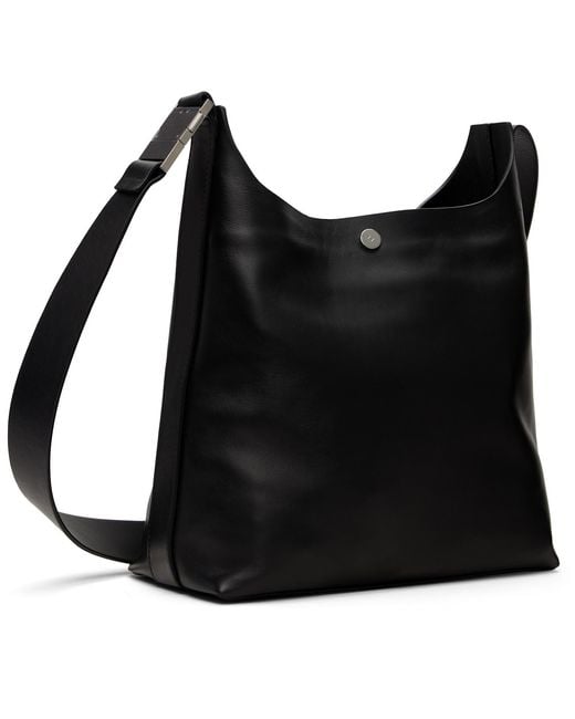 HELIOT EMIL Black Mantica Bag for men