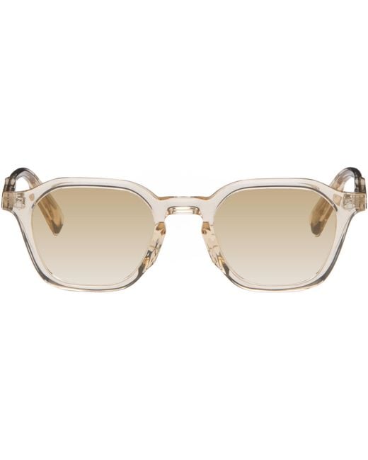 Lunetterie Generale Brown Only Romance Sunglasses for men
